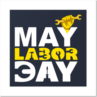 May Labor Day Posters and Art